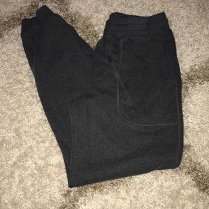 Dark gray joggers